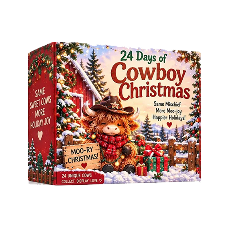 Graddi Highland Cow Advent Calendar