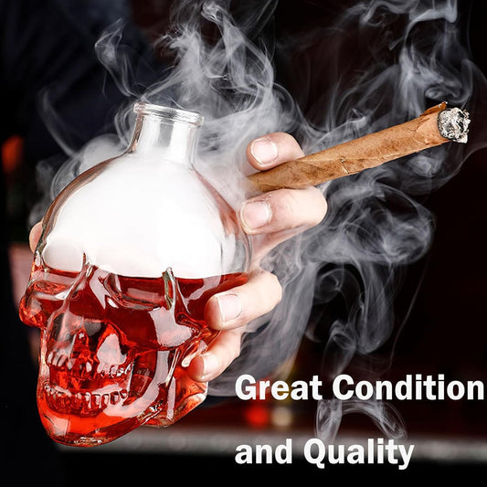 ✨LAST DAY 49% OFF🔥 - 🎁Funny Whiskey Skull Bottle