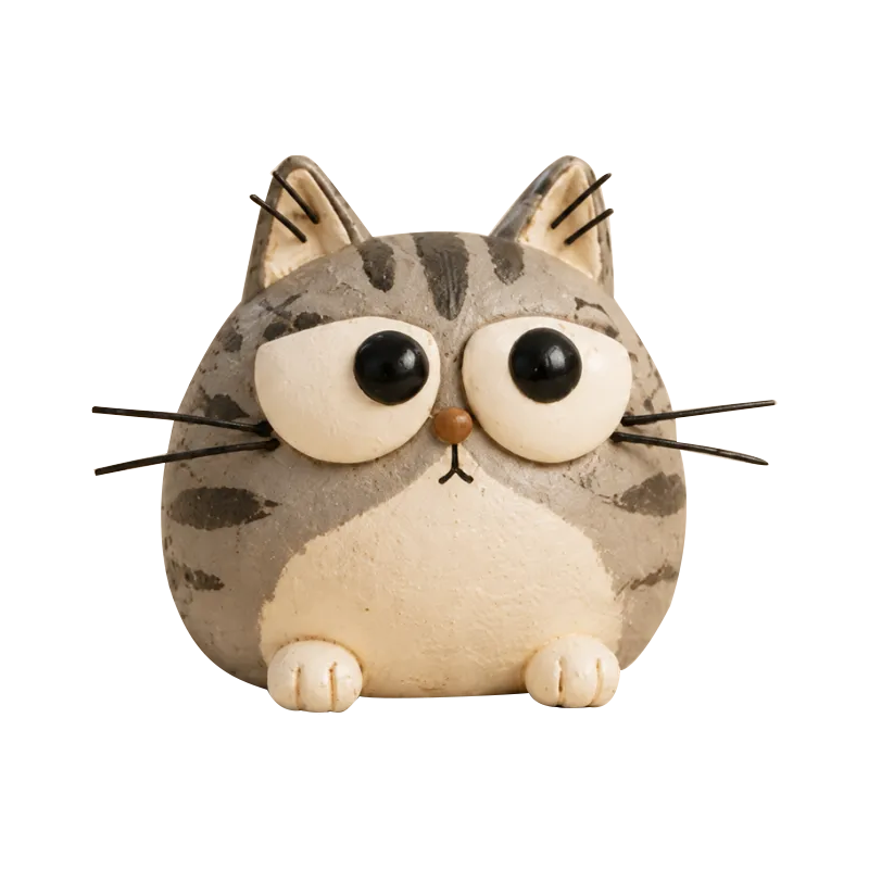 Graddi Folk Art Cat