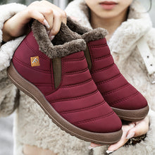 Load image into Gallery viewer, Women&#39;s winter high top warm fleece thick snow boots
