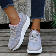 Load image into Gallery viewer, Autumn women&#39;s mesh thick-soled sports shoes
