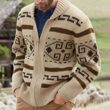 Load image into Gallery viewer, Sweater Big Cardigan Zip Up Knit
