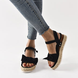 2024 Summer Flat Hemp Rope Sandals for Ladies