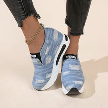 Load image into Gallery viewer, New autumn denim fashionable women&#39;s casual shoes
