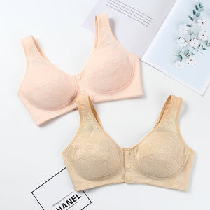 Women's Front Button Breathable Comfortable Underwear