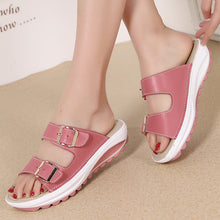 Load image into Gallery viewer, Women&#39;s summer new flat non-slip slippers
