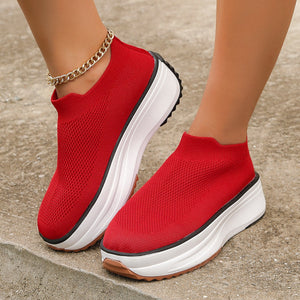 Autumn round toe shallow mouth women's shoes