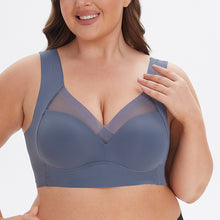 Load image into Gallery viewer, Integrated Fixed Cup GluE-free Plus Size Sports Bra
