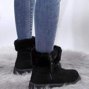 New winter women's thickened short snow boots