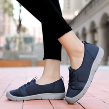 Load image into Gallery viewer, Women Casual Lace Up Shoes Color Blocking All Seasons Comfortable Spring And Autumn Shoes
