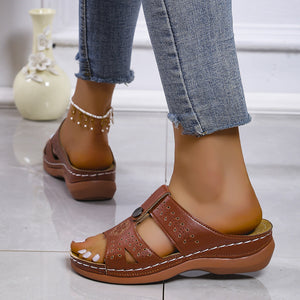 Women's Summer Comfort Wedge Slippers