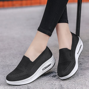 Women's Slip-On Thick-Soled Air-Cushion Sneakers