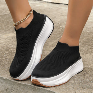 Autumn round toe shallow mouth women's shoes