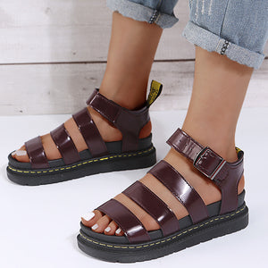 Platform Ladies Martin Sandals