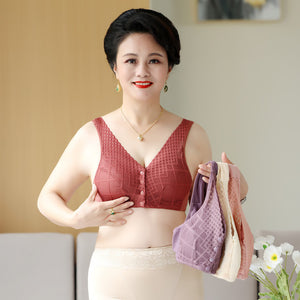 Front button wide shoulder underwear