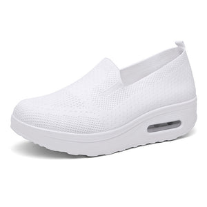 Women's Slip-On Thick-Soled Air-Cushion Sneakers