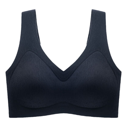 High Support Sports Bra Supportive V-Neck Wireless Sports Bras