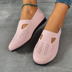 Women's Mesh Flat Comfort Fly Knit Shoes