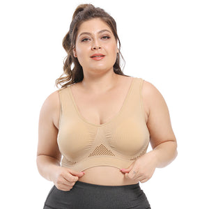 Push Up Mesh Breathable Bra