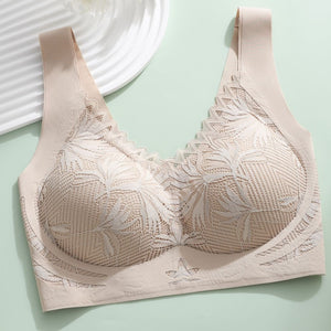 Women's Push-Up Anti-exposure and Anti-sagging Breathable Bra