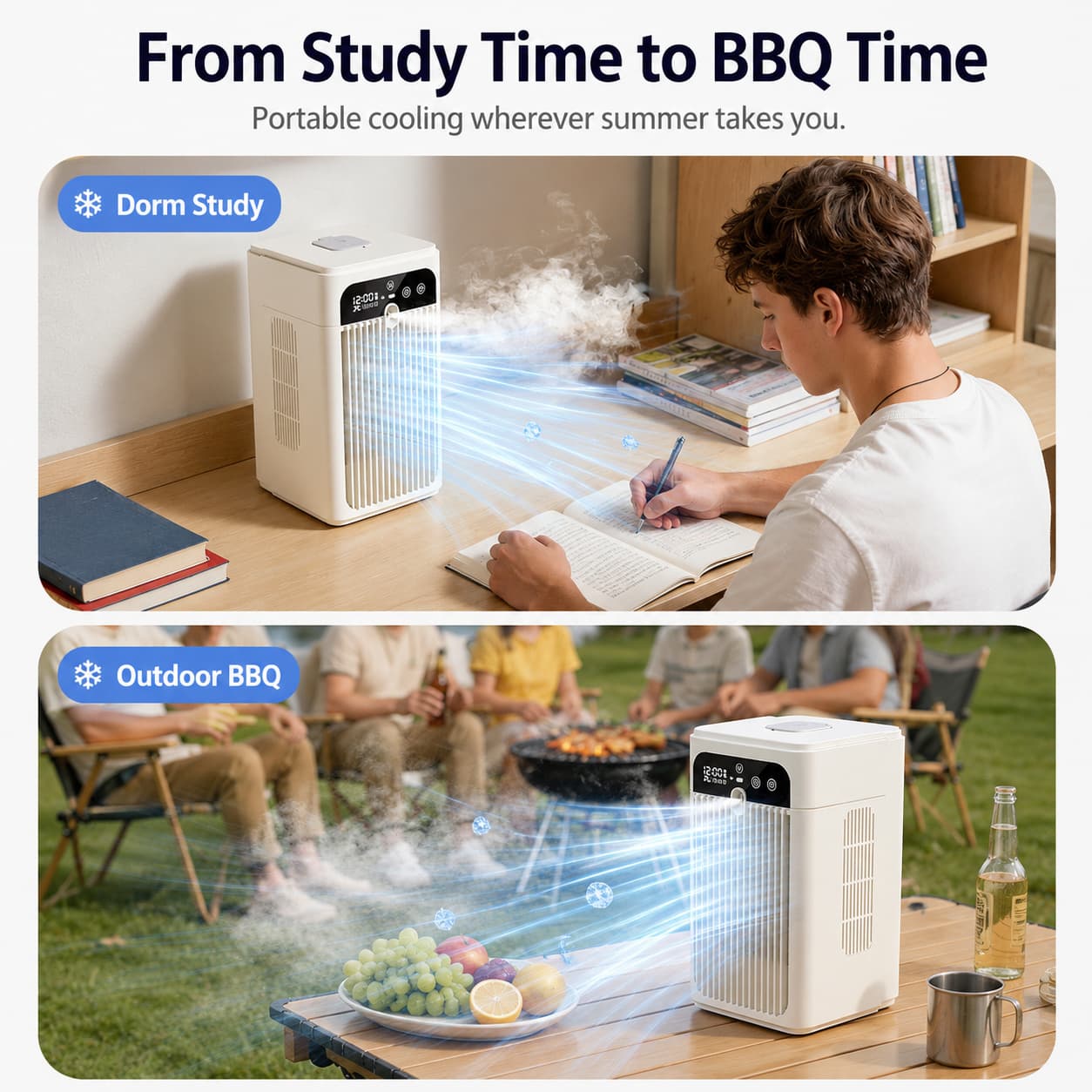 3-in-1 Desktop Air Cooler