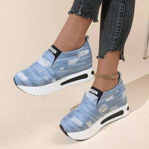 New autumn denim fashionable women's casual shoes