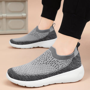 Ladies Spring Slip-On Soft Sole Lightweight Casual Shoes