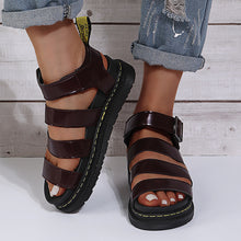 Load image into Gallery viewer, Platform Ladies Martin Sandals
