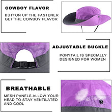 Load image into Gallery viewer, UV Protection Foldable Sun Hat
