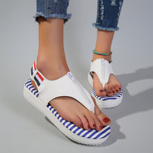 Load image into Gallery viewer, Ladies Casual Thick Soled Flip Flops
