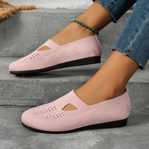 Women's Mesh Flat Comfort Fly Knit Shoes