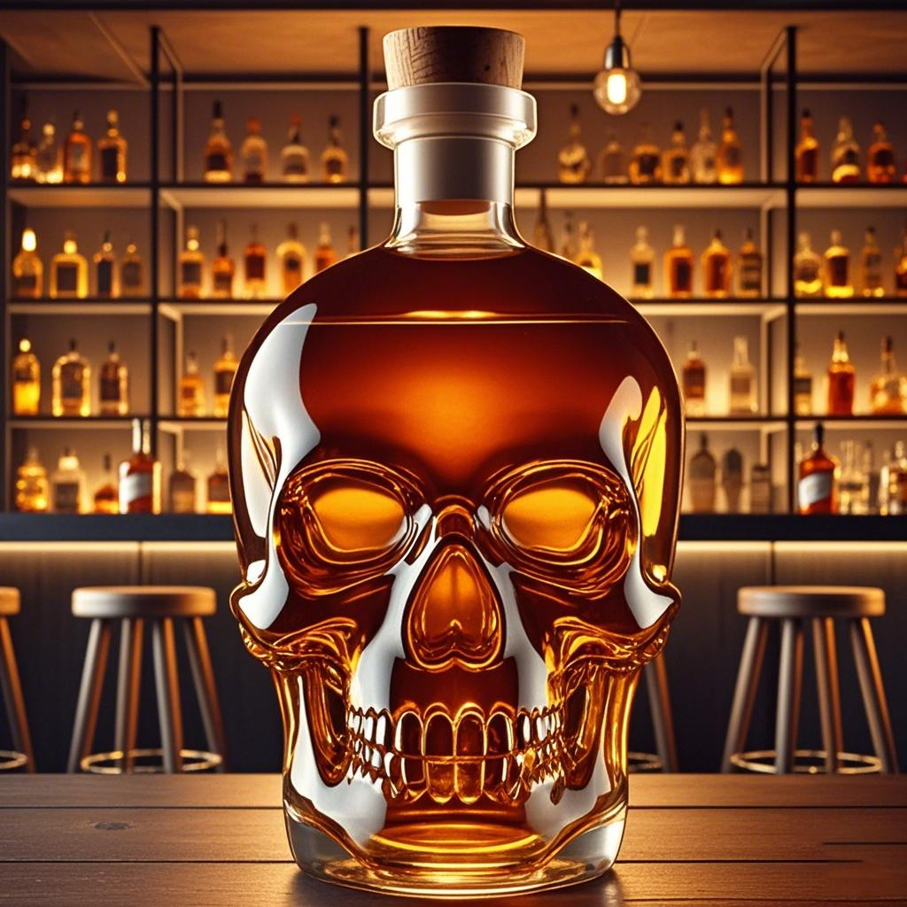 ✨LAST DAY 49% OFF🔥 - 🎁Funny Whiskey Skull Bottle