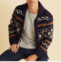Load image into Gallery viewer, Sweater Big Cardigan Zip Up Knit
