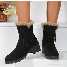 Load image into Gallery viewer, Women&#39;s Thick Heel Warm and Comfortable Martin Boots
