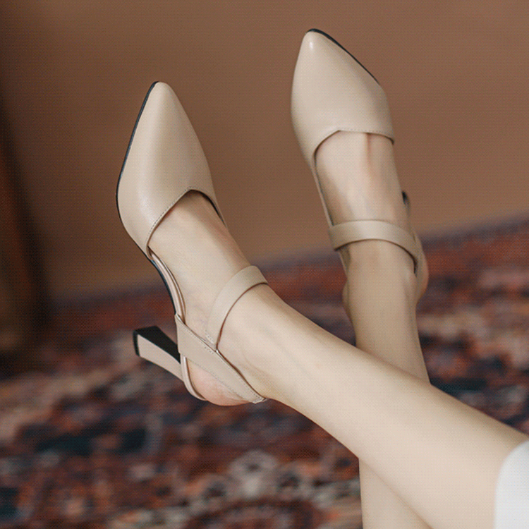 【34-42】Zapatos de tacón que solucionan el problema de los pies cansados y doloridos✨✨ Suaves y cómodos, estables y antideslizantes, Camina 20 horas sin cansarte ¡Usables para correr!