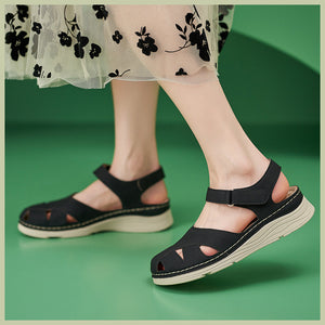 Women's Comfortable Casual ToE-toe Hollow Thick-Soled Sandals