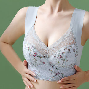 No Wire Push up Bra Wrapped Chest Vest