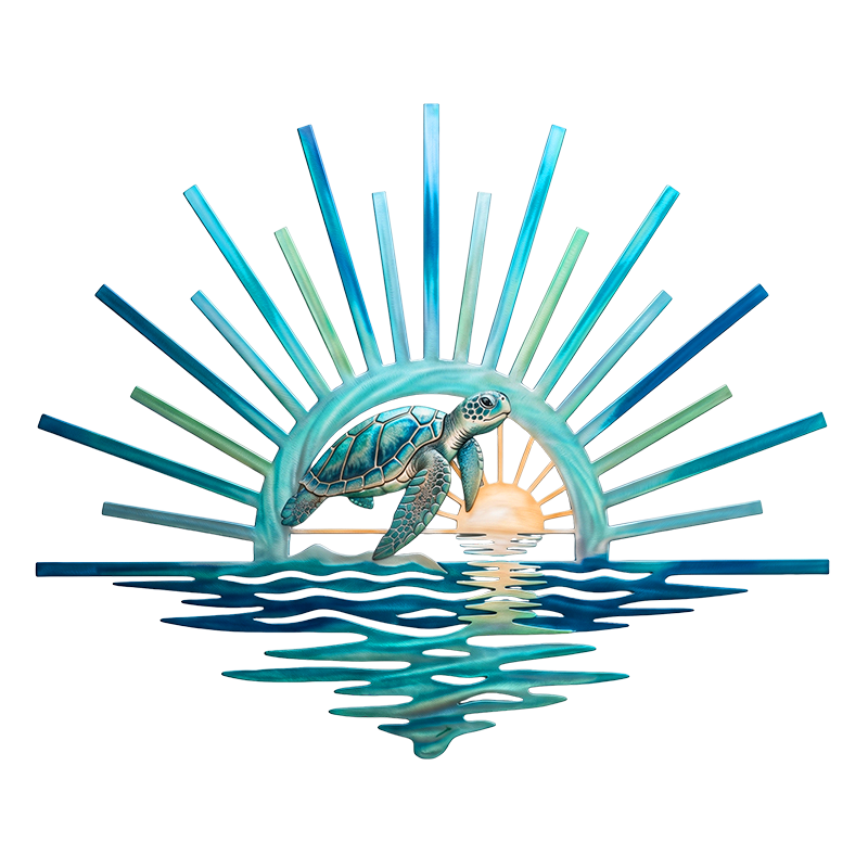 Graddi™ Coastal Sunrise Wall Art