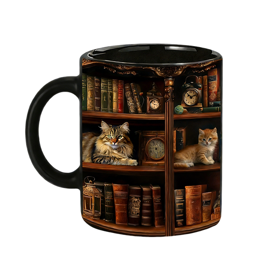 Graddi Purr & Pages Mug