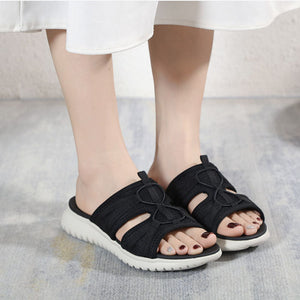 2024 Casual Ladies Pure Color Comfortable Slippers