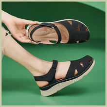 Load image into Gallery viewer, Women&#39;s Comfortable Casual ToE-toe Hollow Thick-Soled Sandals
