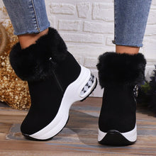 Load image into Gallery viewer, Short-calf suede warm and height-increasing cotton boots
