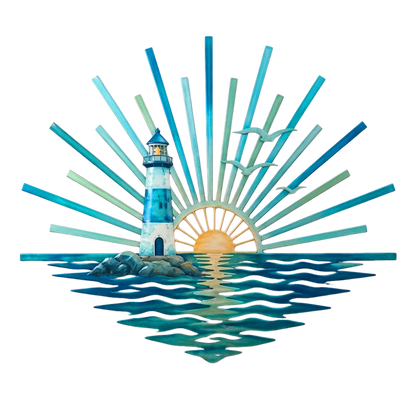 Graddi™ Coastal Sunrise Wall Art