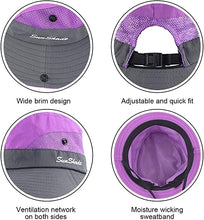 Load image into Gallery viewer, UV Protection Foldable Sun Hat
