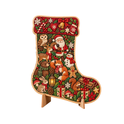 Graddi Christmas Wooden Puzzle