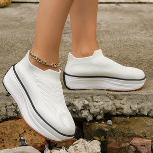 Autumn round toe shallow mouth women's shoes