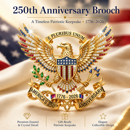🔥🔥 Father's Day Special:US 250th Anniversary Brooch Pin