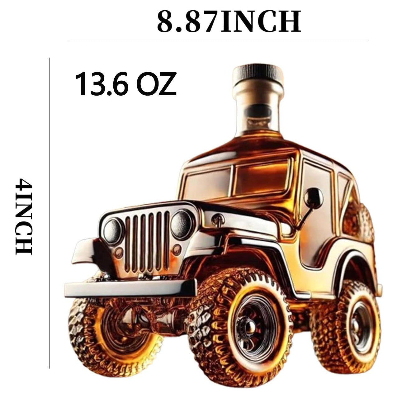 🍻Jeep Whiskey Bottle