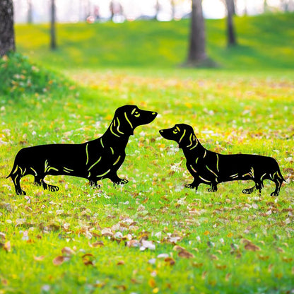 Animal Series Metal Decor for Outside Garden