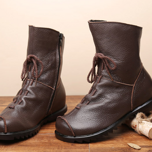 New winter low heel warm short boots